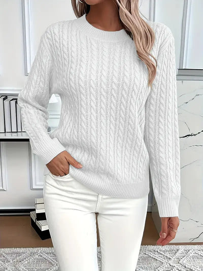 Bernila | Classic Cable Knit Sweater