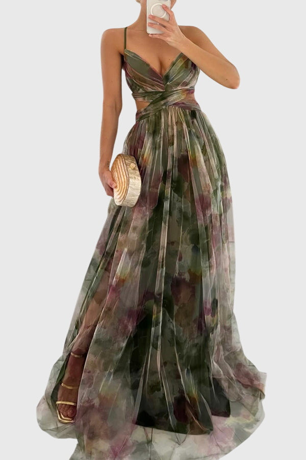 Jiselle™ | Floral Maxi Dress