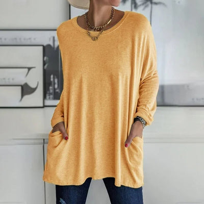 Mara | Relaxed Long Sleeve Top