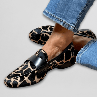 Noemi | Classic Animal Print Loafers
