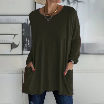 Mara | Relaxed Long Sleeve Top