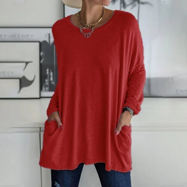 Mara | Relaxed Long Sleeve Top
