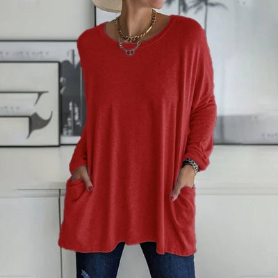Mara | Relaxed Long Sleeve Top