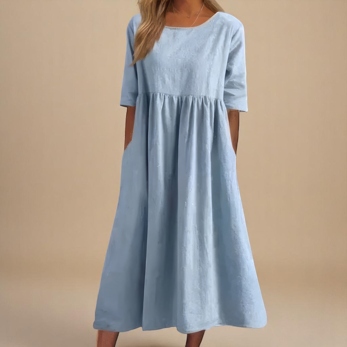 Sonia™ | Flattering Cotton Dress