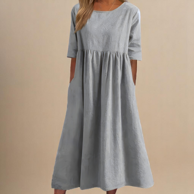 Sonia™ | Flattering Cotton Dress