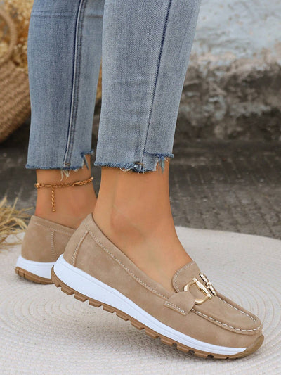 Ellie | Elegant Buckle Loafers