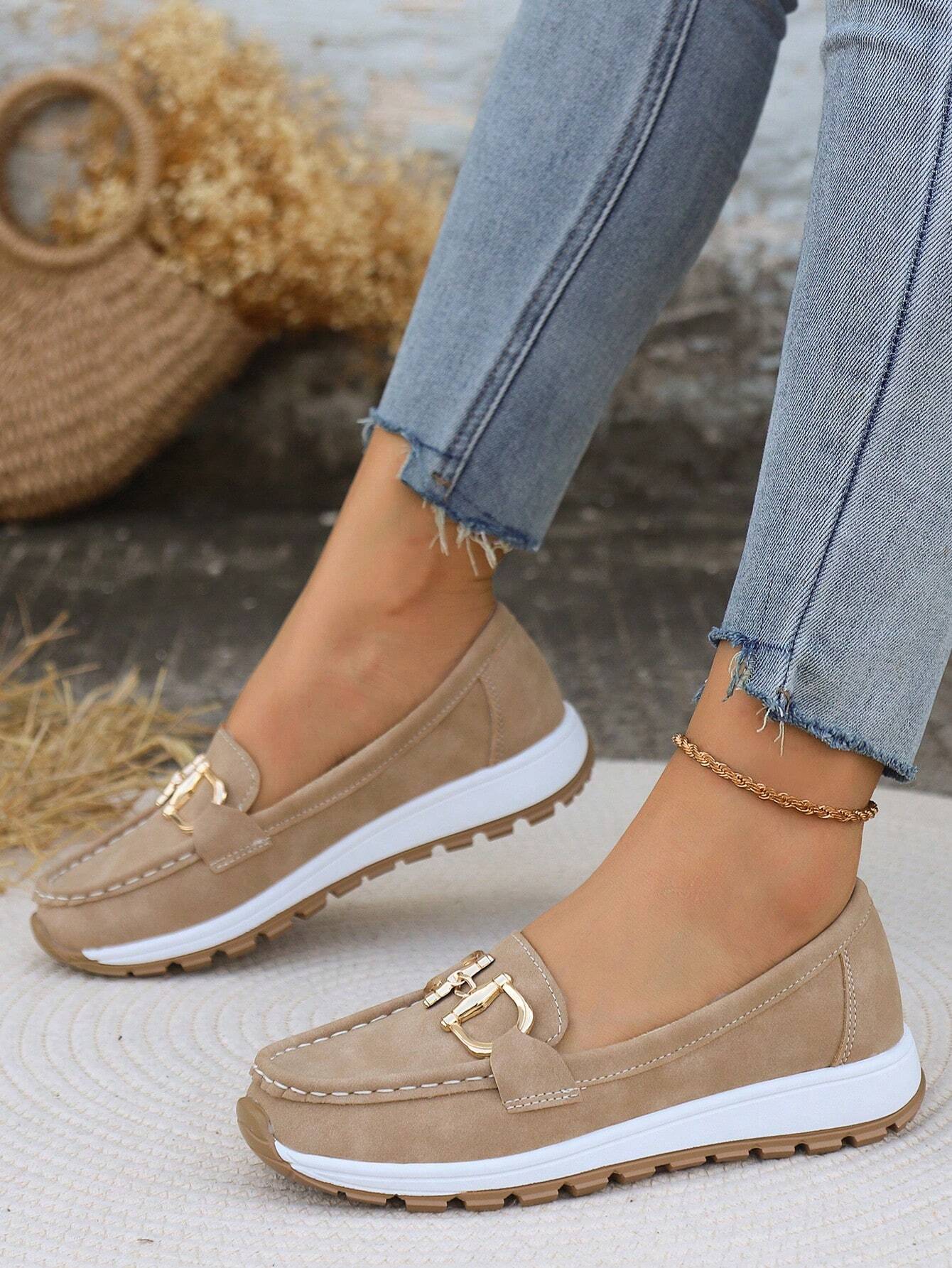 Ellie | Elegant Buckle Loafers