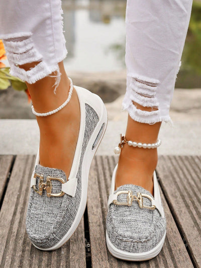 Ellie | Elegant Buckle Loafers