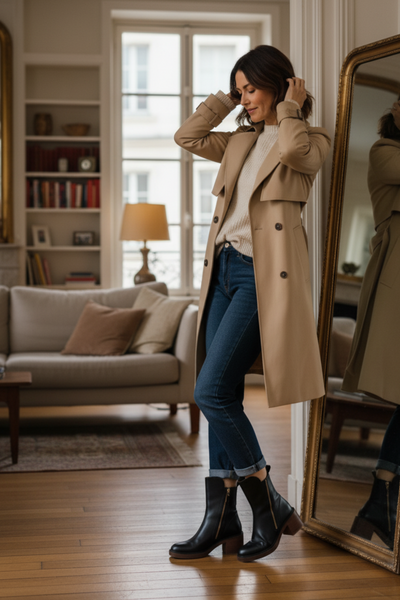Ruby&Claire™ | Estelle – Elegant and Timeless Ankle Boots