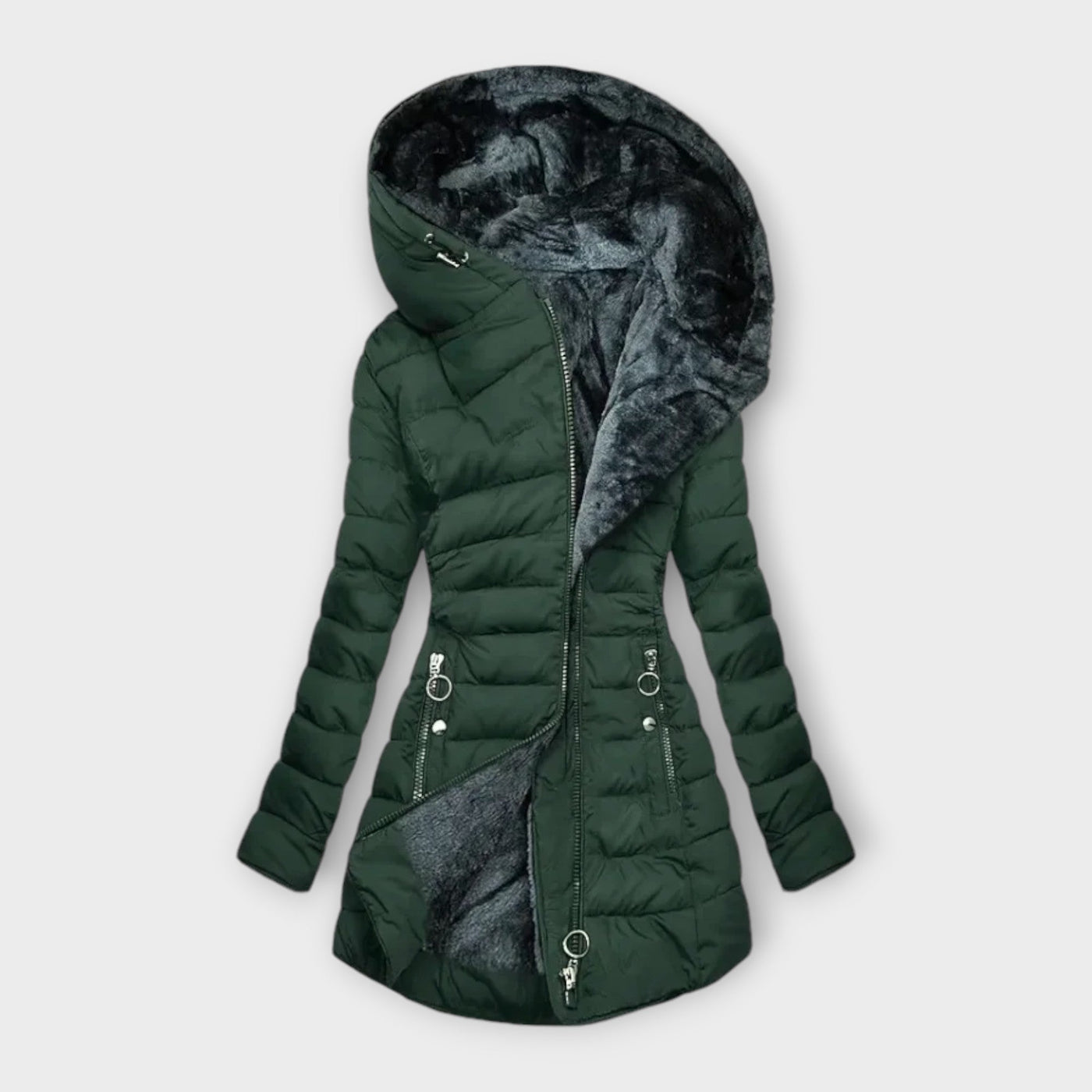 Kori | Warm Hooded Winter Coat