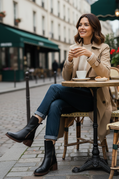 Ruby&Claire™ | Estelle – Elegant and Timeless Ankle Boots