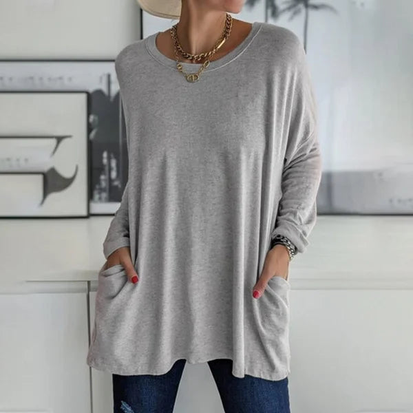 Mara | Relaxed Long Sleeve Top