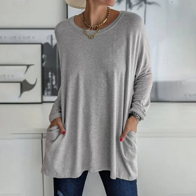 Mara | Relaxed Long Sleeve Top