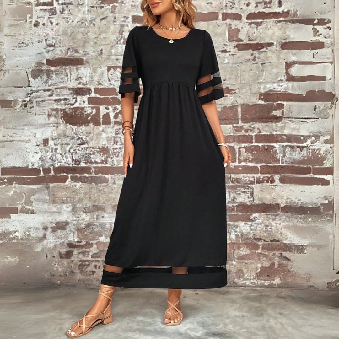 Celeste | Elegant Tummy Coverage Dress