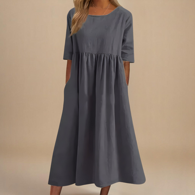Sonia™ | Flattering Cotton Dress