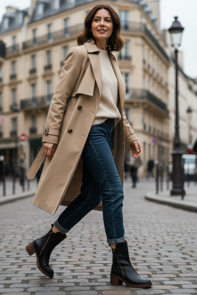 Ruby&Claire™ | Estelle – Elegant and Timeless Ankle Boots