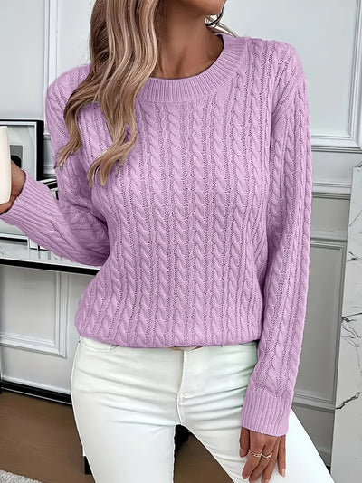 Bernila | Classic Cable Knit Sweater