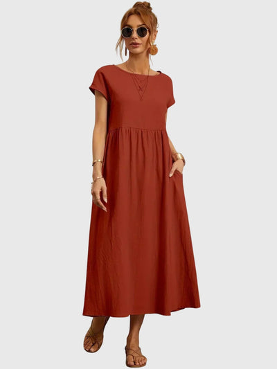 Iselle™ - Casual Pocket Dress