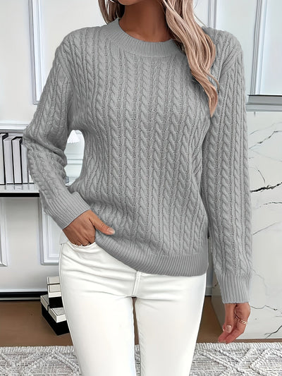 Bernila | Classic Cable Knit Sweater