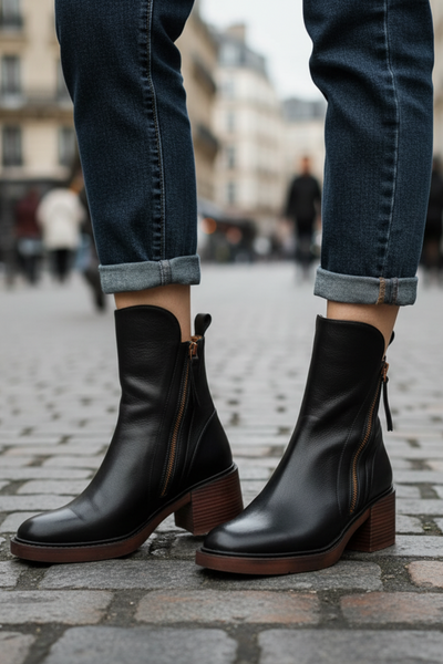 Ruby&Claire™ | Estelle – Elegant and Timeless Ankle Boots