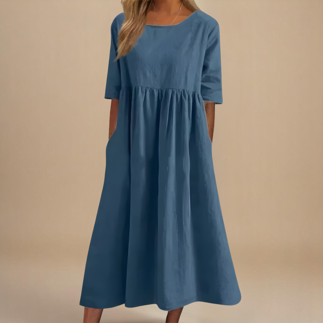 Sonia™ | Flattering Cotton Dress