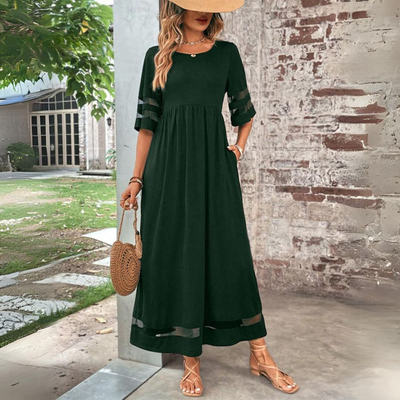 Celeste | Elegant Tummy Coverage Dress
