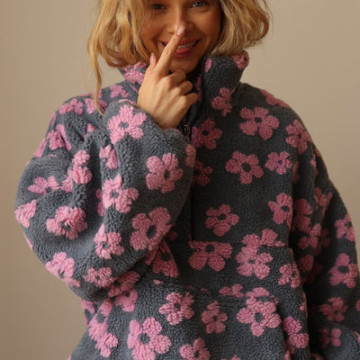 Daisy | Half-Zip Fleece Sweater