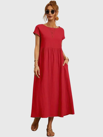 Iselle™ - Casual Pocket Dress