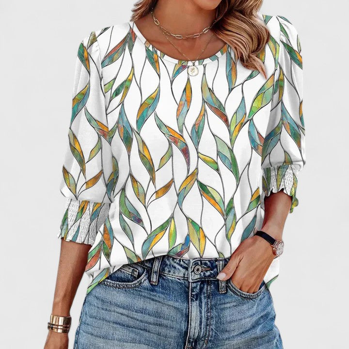 Selara | Elegant Smocked Top