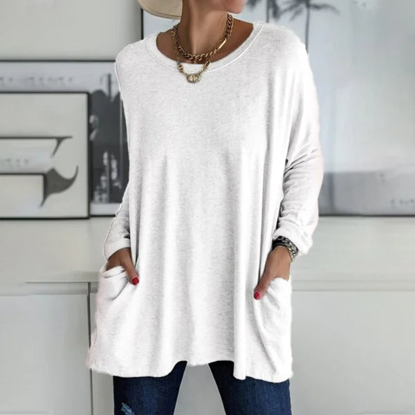 Mara | Relaxed Long Sleeve Top