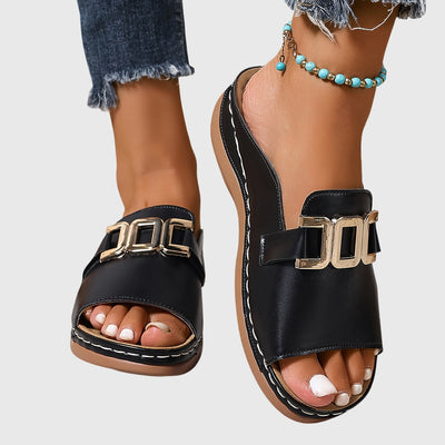 Kathryn™ | Comfort Buckle Sandals