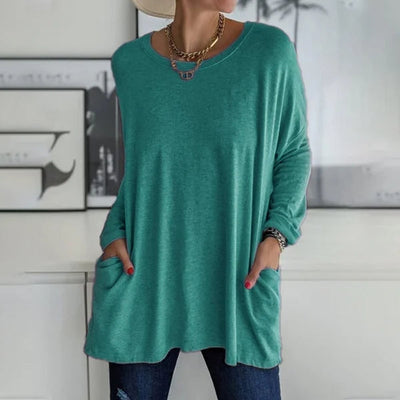 Mara | Relaxed Long Sleeve Top