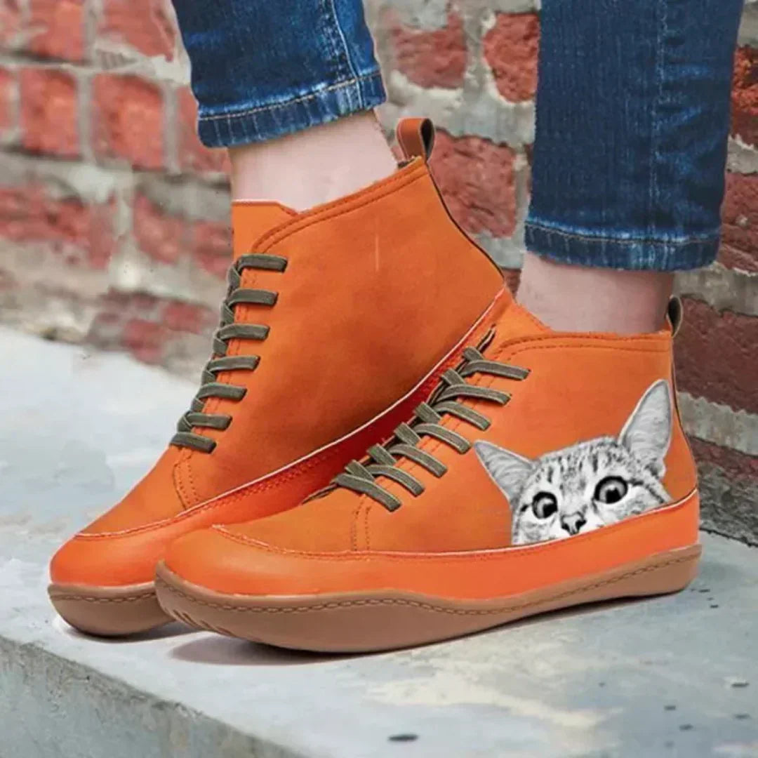 Fenna | Cat Lover’s Ankle Boots