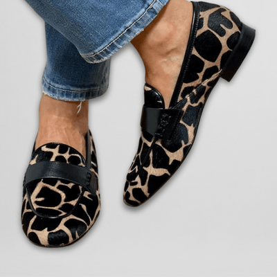 Noemi | Classic Animal Print Loafers