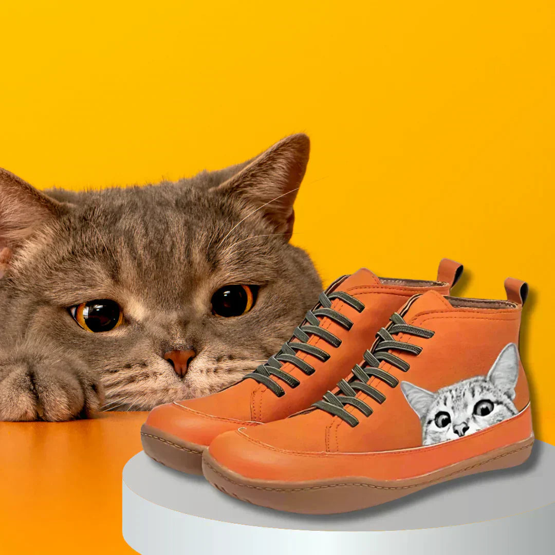 Fenna | Cat Lover’s Ankle Boots