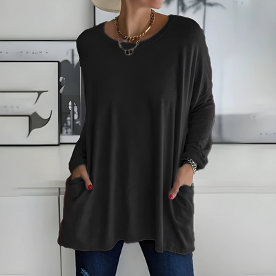 Mara | Relaxed Long Sleeve Top