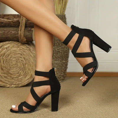 Quinn | Comfort Block Heel Sandals