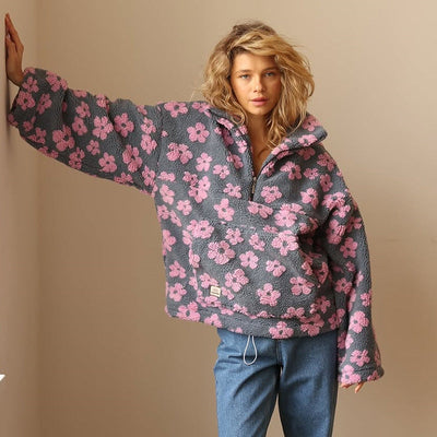 Daisy | Half-Zip Fleece Sweater