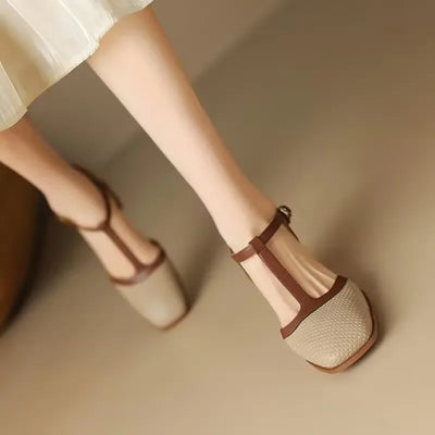 Savina Mid Heel Shoes