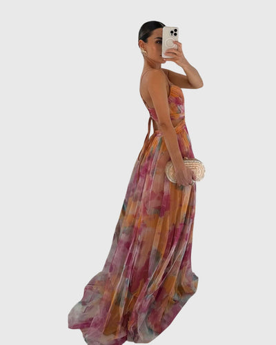 Jiselle™ | Floral Maxi Dress