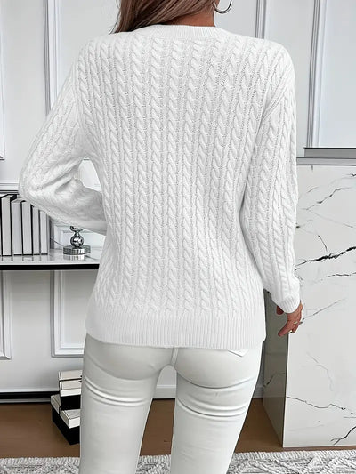Bernila | Classic Cable Knit Sweater