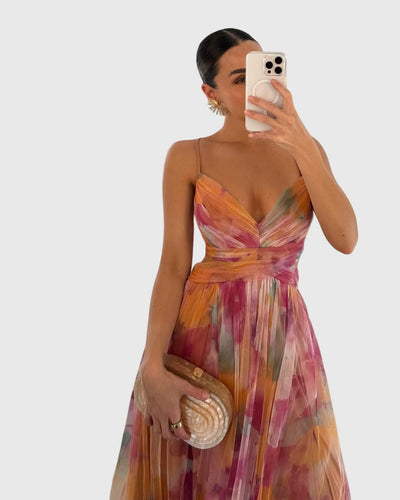 Jiselle™ | Floral Maxi Dress