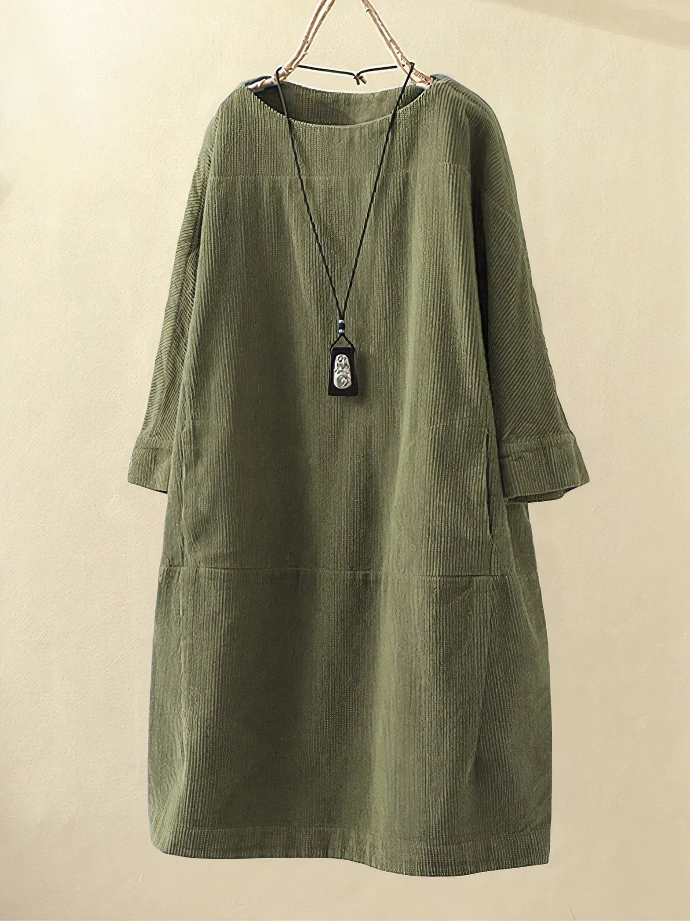 Lila | Corduroy Tunic Dress