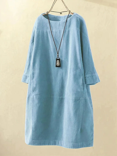 Lila | Corduroy Tunic Dress