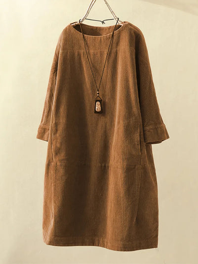 Lila | Corduroy Tunic Dress