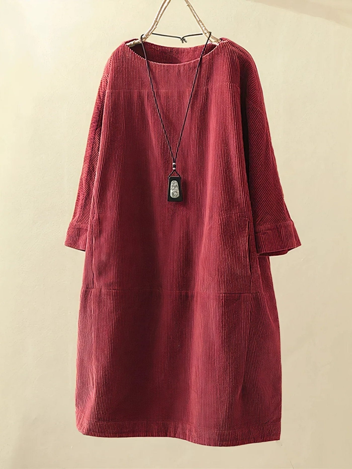 Lila | Corduroy Tunic Dress