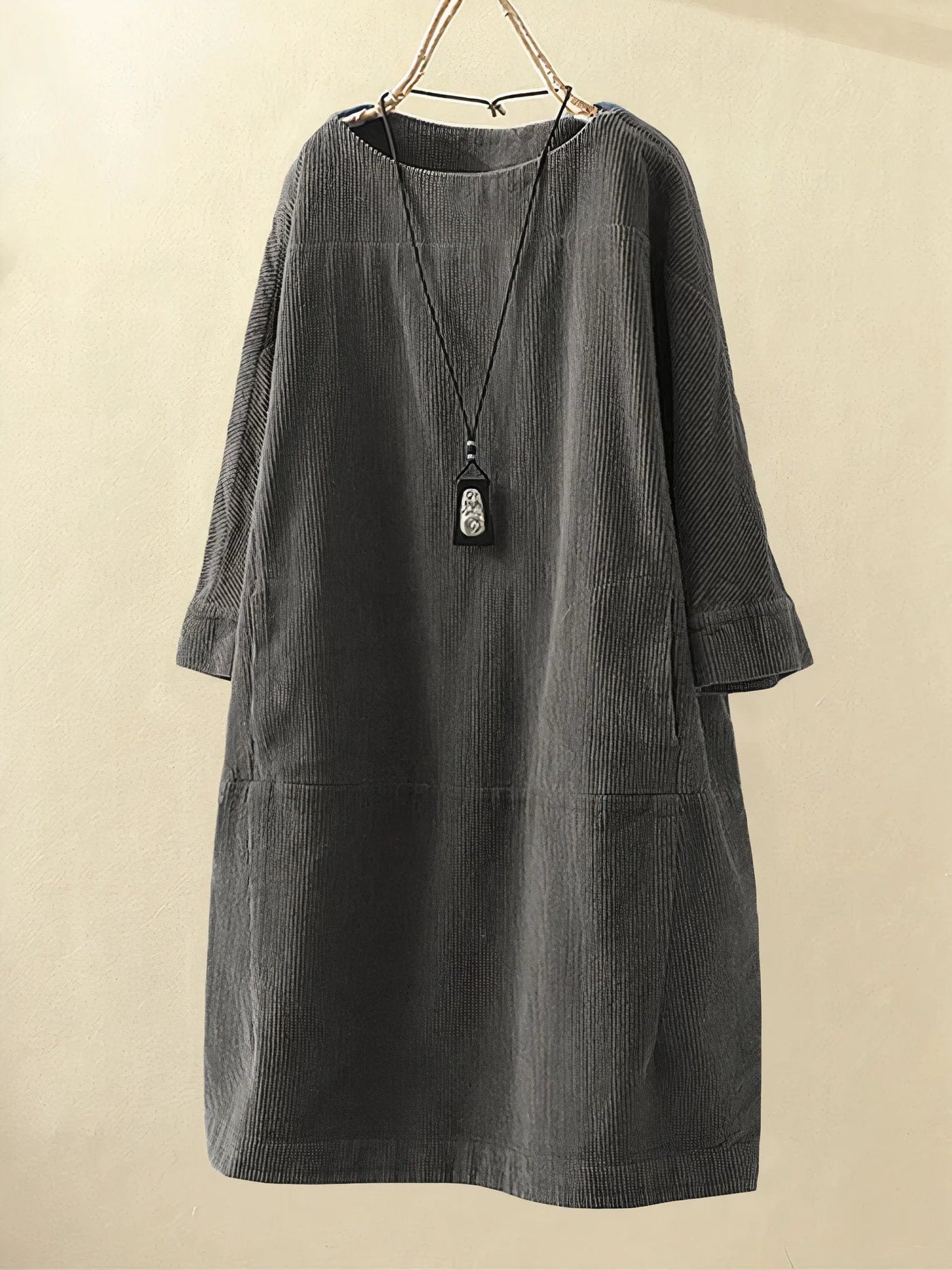 Lila | Corduroy Tunic Dress