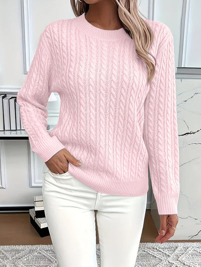 Bernila | Classic Cable Knit Sweater