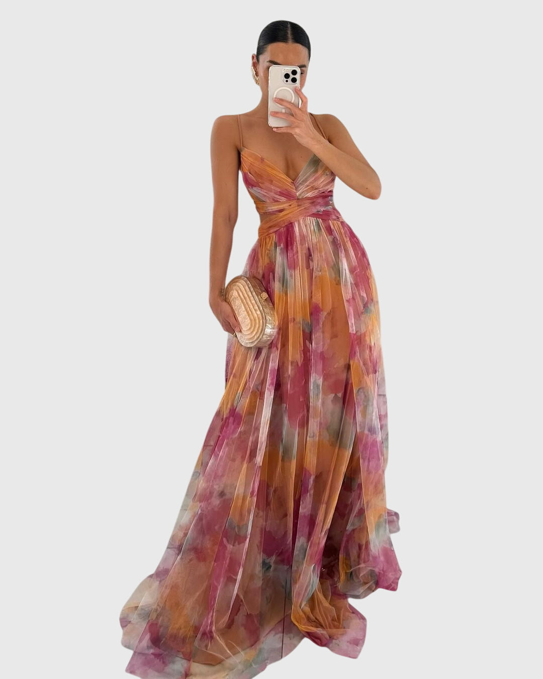 Jiselle™ | Floral Maxi Dress