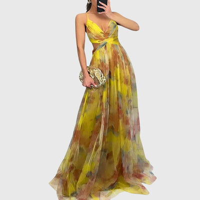 Jiselle™ | Floral Maxi Dress